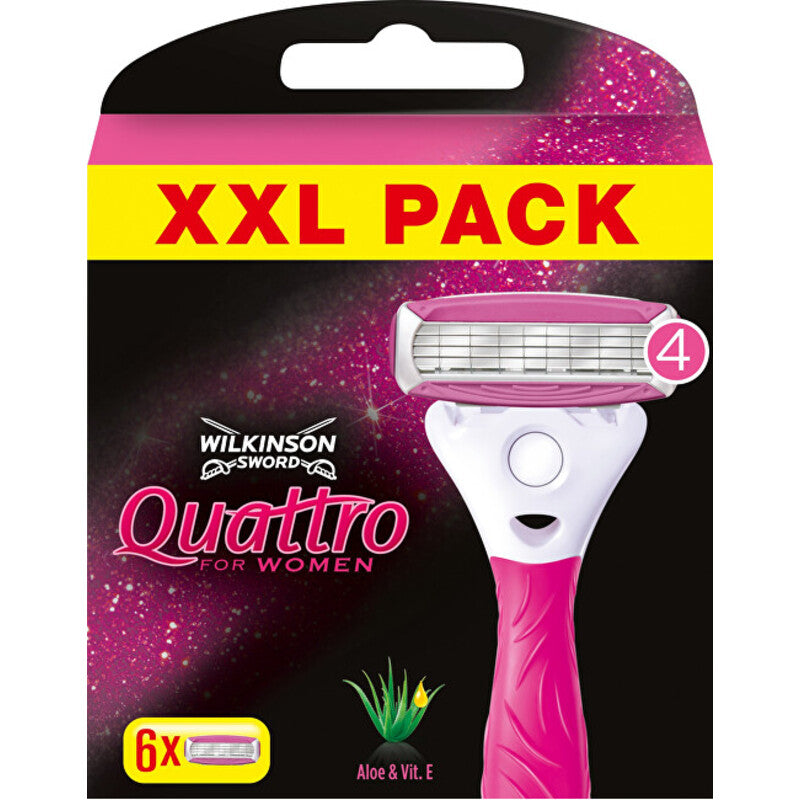 Wilkinson Sword Quattro moterims (6 vnt.)