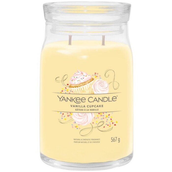 Yankee Candle „Yankee Candle“ vanilinio keksiuko skonio žvakė „Cupcake“ (vanilinio keksiuko skonio)