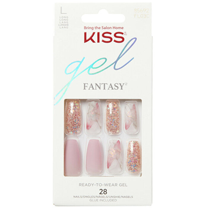 Kiss My Face Glam Fantasy Nails Dreams ( 28 vnt )