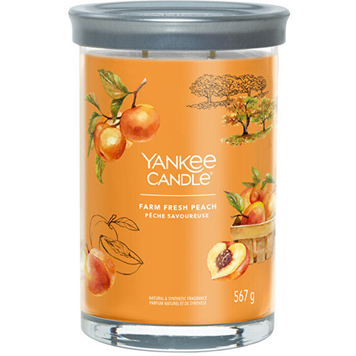 Yankee Cirle Farm Fresh Peach Signature Tumbler žvakė