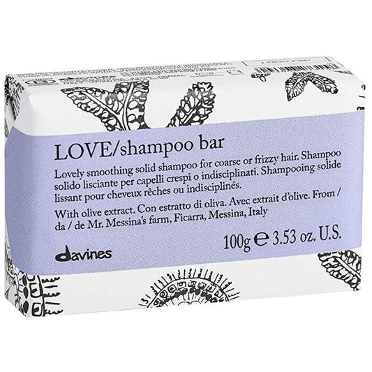 Davines LOVE Smoothing Šampūnas Bar – glotninamasis kietas šampūnas