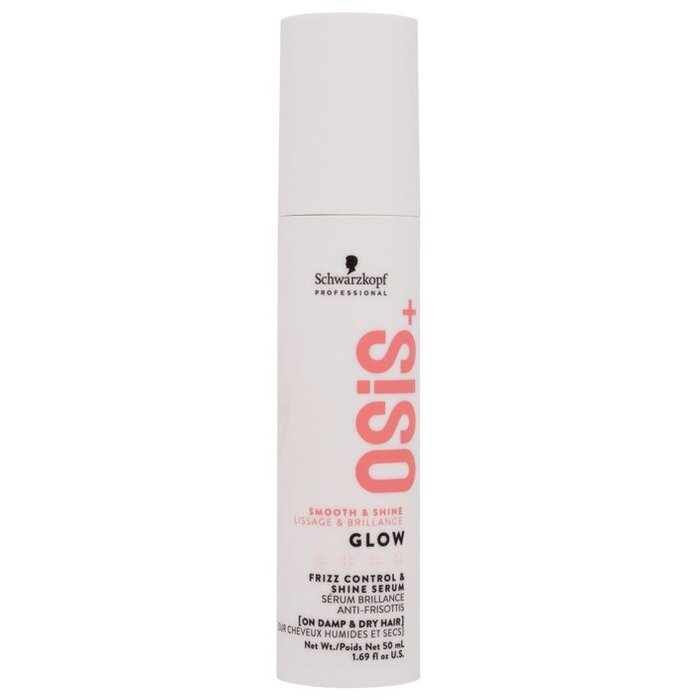 „Schwarzkopf Professional Osis+ Glow“ serumas nuo šiaušimosi ir blizgesio