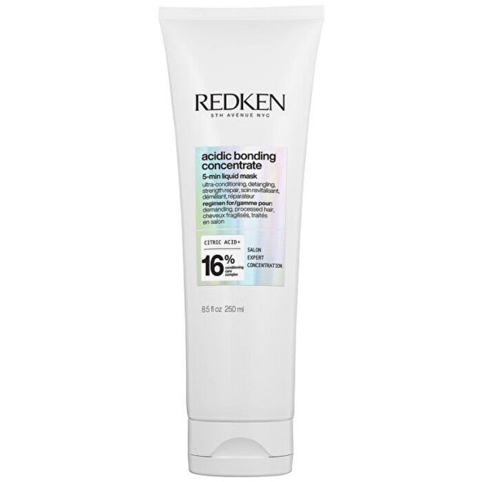 „Redken“ rūgštinė koncentruota 5 minučių skysta kaukė su rišamaisiais audiniais