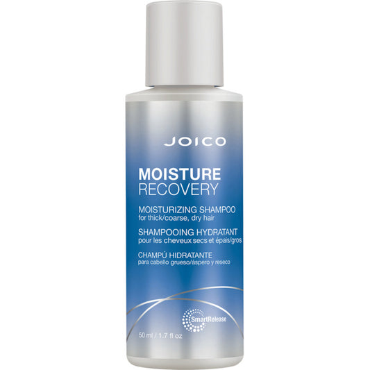 „Joico Moisture Recovery“ drėkinamasis šampūnas sausiems plaukams