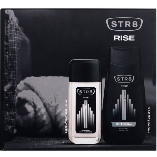 STR8 Rise dovanų rinkinys Dezodorantas 85 ml ir dušo gelis 250 ml