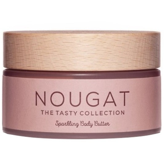 „Cocosolis NOUGAT Sparkling Body Butter“ – kūno sviestas, suteikiantis odai lygumo ir skaistumo.