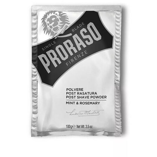 Proraso skutimosi pudra (mėtų ir rozmarinų)