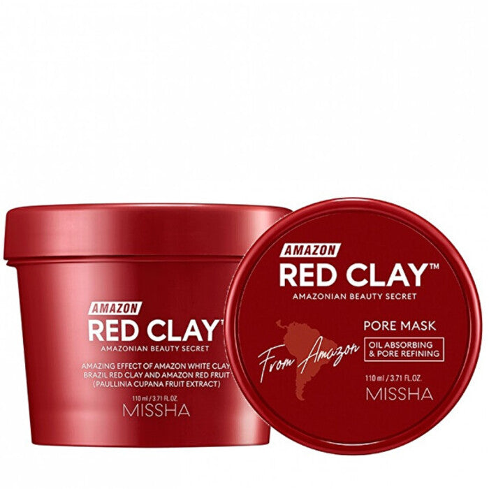 Missha Amazon Red Clay™ porų kaukė