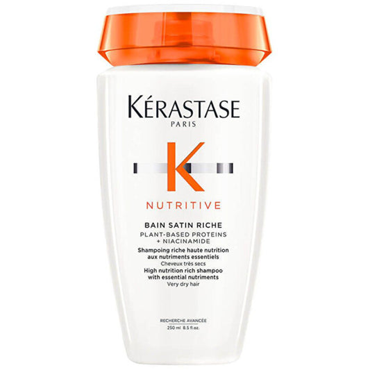 Kérastase Nutritive Bain Satin Riche daug maistinių medžiagų turintis šampūnas