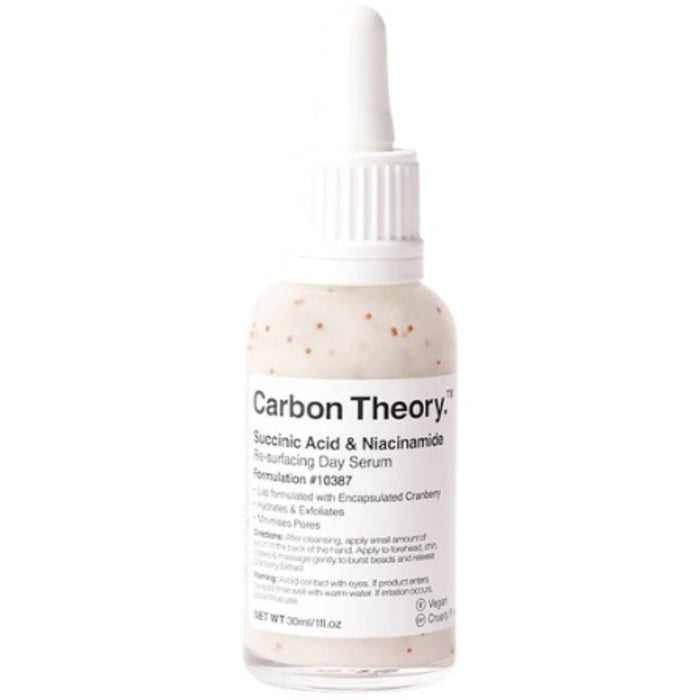 Anglies teorijos gintaro rūgšties ir niacinamido dienos serumas, atkuriantis paviršių