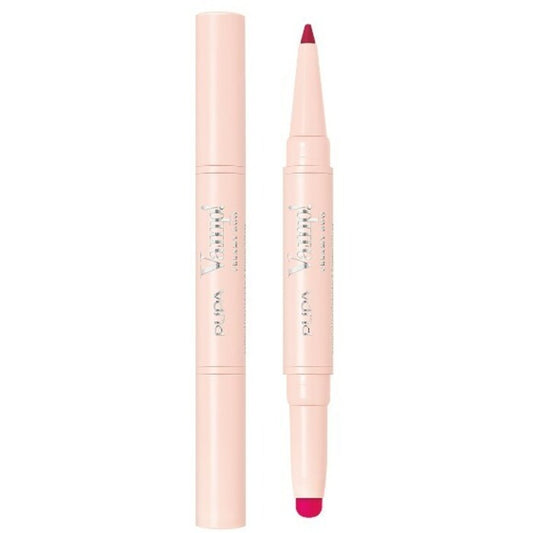 „Booty Vamp!“ kreminis duetas – lūpų pieštukas 0,2 g ir lūpų dažai 0,8 g