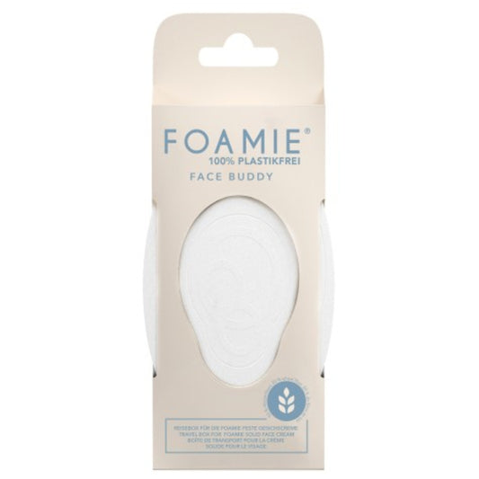 „Foamie Travel Buddy“ veido kremas – kompaktiška pakuotė kietiems veido kremams