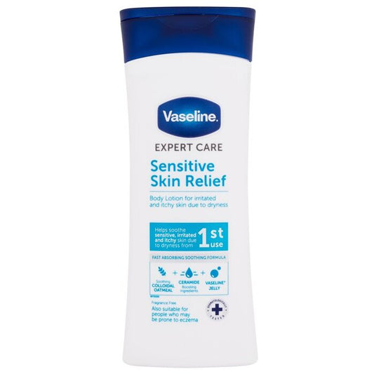 „Vaseline Intensive Care“ jautrios odos kūno losjonas