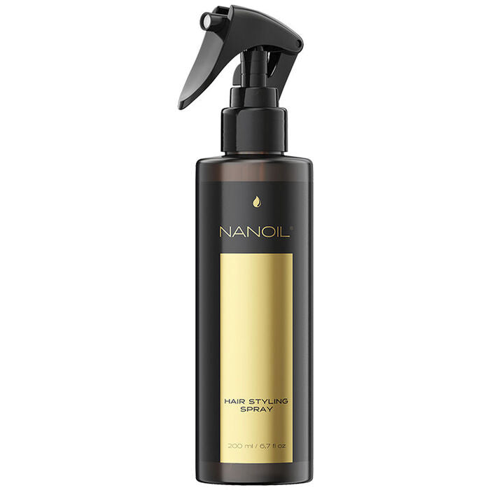 Nanoil Hair Styling Spray – purškiklis efektyvesniam plaukų formavimui