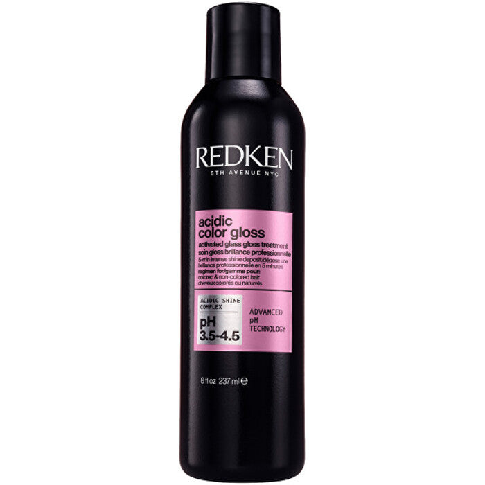 „Redken Acidic Color Gloss“ aktyvuoto stiklo blizgesio priemonė – intensyviam dažytų plaukų blizgesiui suteikti
