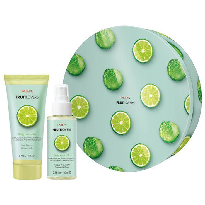 „Pupa Bergamot Bio Fruit Lovers Set“ – kūno priežiūros dovanų rinkinys