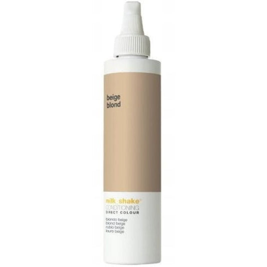 „Milk Shake Beige“ kondicionierius tiesiogiai plaukams „Color Blond“ – dažomasis kondicionierius