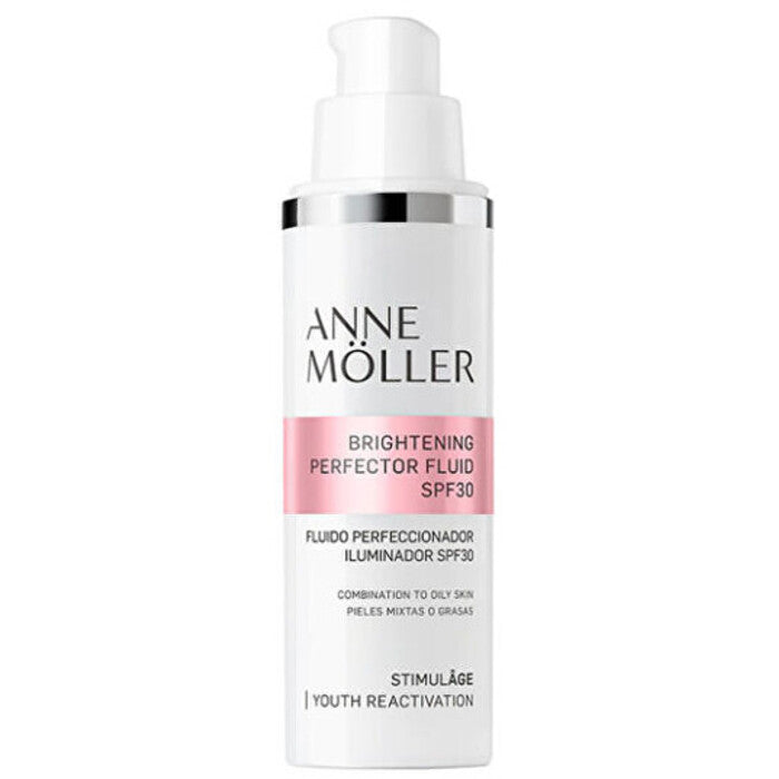 Anne Möller Stimulage SPF 30 Brightening Perfector Fluid – šviesinantis odos skystis