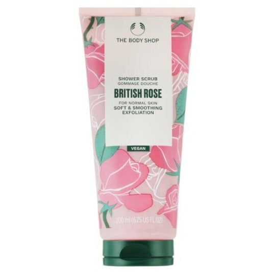 „The Body Shop“ britų rožių dušo šveitiklis