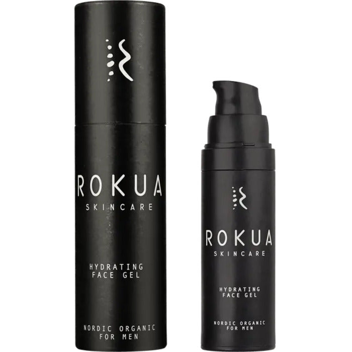 ROKUA Skincare Men Hydrating Face Gel – odos gelis su drėkinamuoju poveikiu