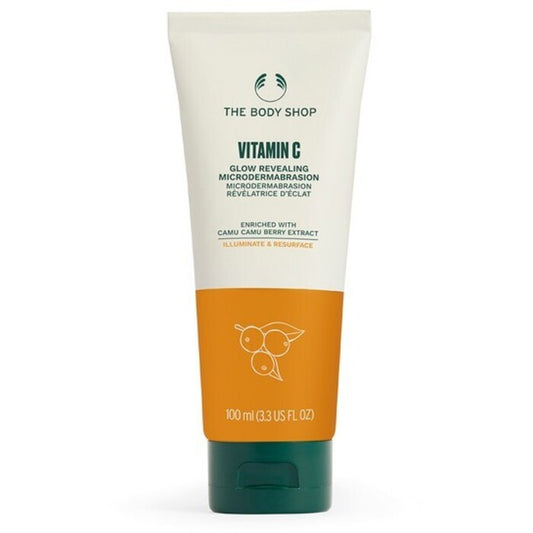 „The Body Shop“ vitamino C švytėjimą atskleidžianti mikrodermabrazija