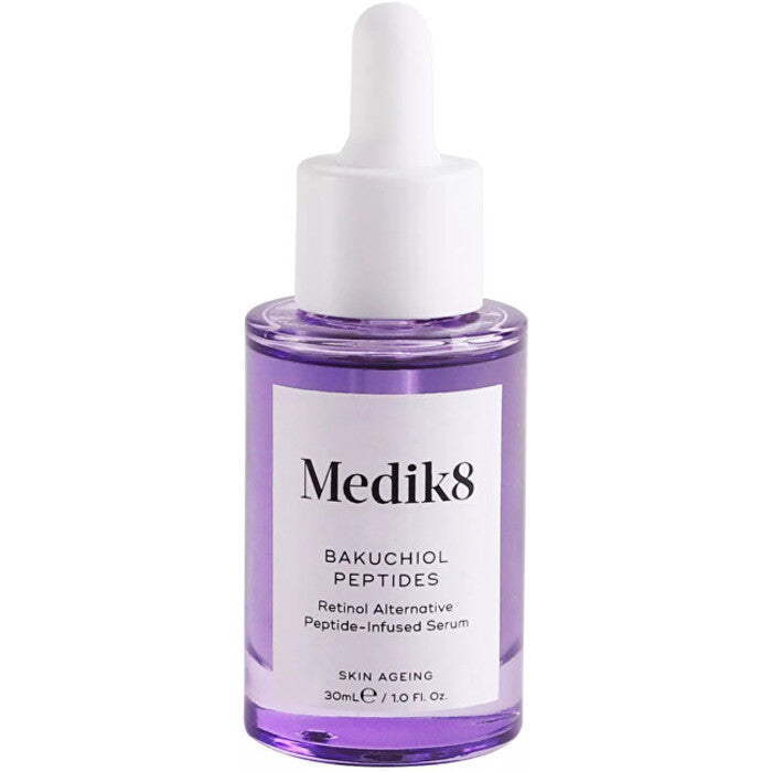 Medik8 Bakuchiol Peptides Retinolis alternatyvus peptidais užpiltas serumas