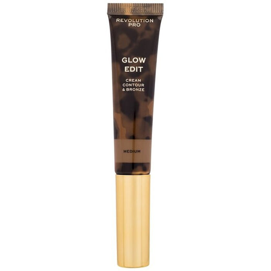 „Makeup Revolution Pro Glow Edit“ kontūravimo ir bronzos kremas 15 ml