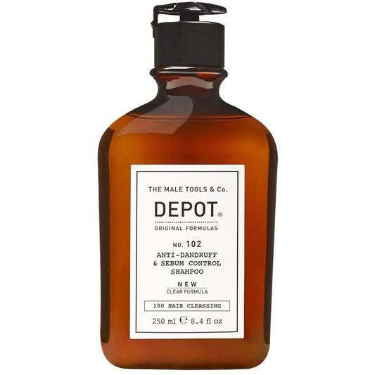 Depot Nr. 102 šampūnas nuo pleiskanų ir riebalų išsiskyrimo