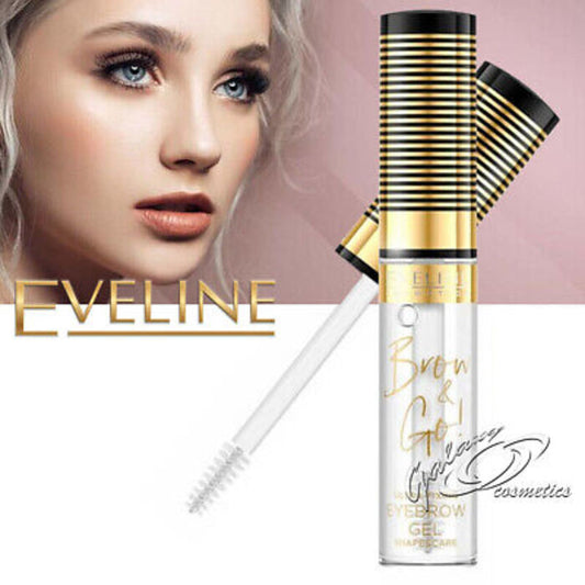 „Eveline Cosmetics Brow & Go!“ antakių tušas – antakių formavimo gelis 6 ml
