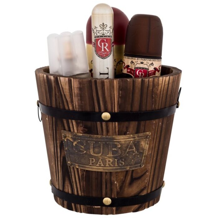 Cuba Royal dovanų rinkinys EDT 100 ml, EDT 35 ml, kūno purškiklis 200 ml ir aftershave 100 ml
