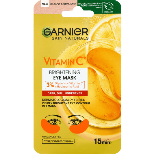GARNIER Skin Naturals vitamino C skaistinamoji akių kaukė