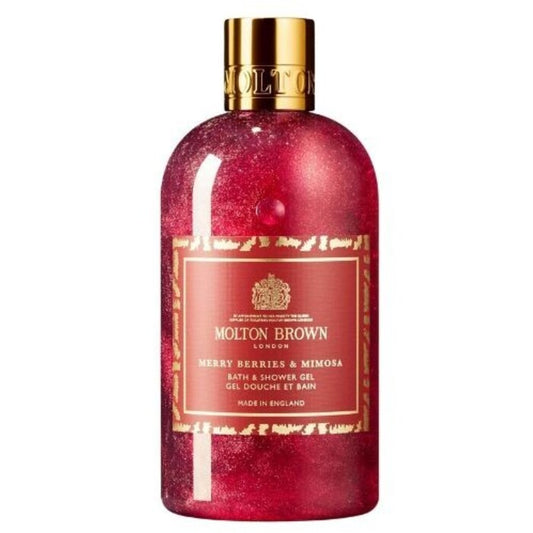 Molton Brown Merry Berrys & Mimosa vonios ir dušo želė - vonios ir dušo želė