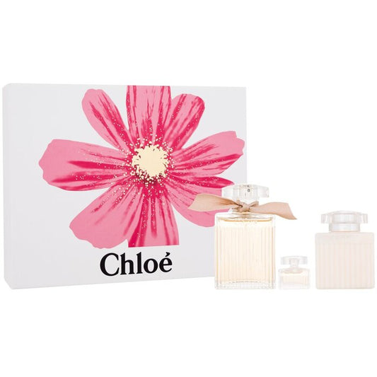 Chloé dovanų rinkinys EDP 100 ml, kūno losjonas 100 ml ir mini EDP 5 ml