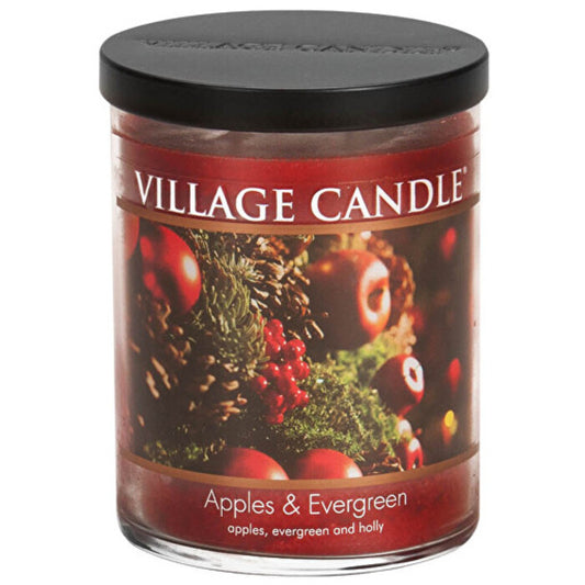 Village Cirle Apples & Evergreen Tumbler Cirle (obuolių ir Holly) – kvapni žvakė