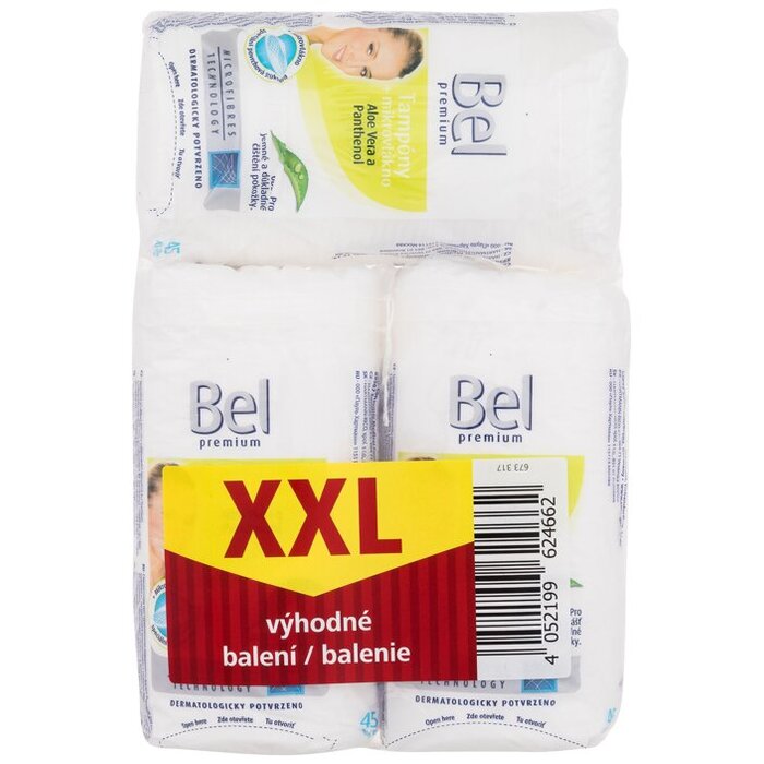 Bel Premium Pads + Mikropluošto Aloe Vera ir Pantenolis ( 3 vnt ) - Makiažo šalinimo pagalvėlės