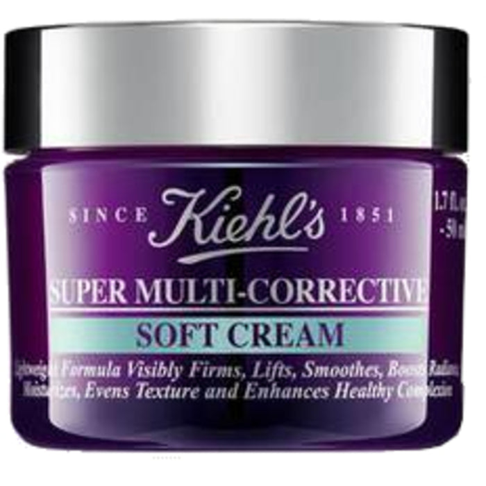 „Kiehls Super Multi-Corrective Soft Cream“ – 7 viename drėkinamasis kremas nuo senėjimo