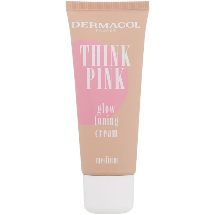 Dermacol Think Pink Glow Toning Cream - Brightening toning Cream 30 ml