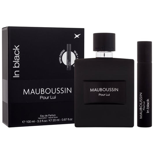 Mauboussin Pour Lui In Black Gift set EDP 100 ml and EDP 20 ml