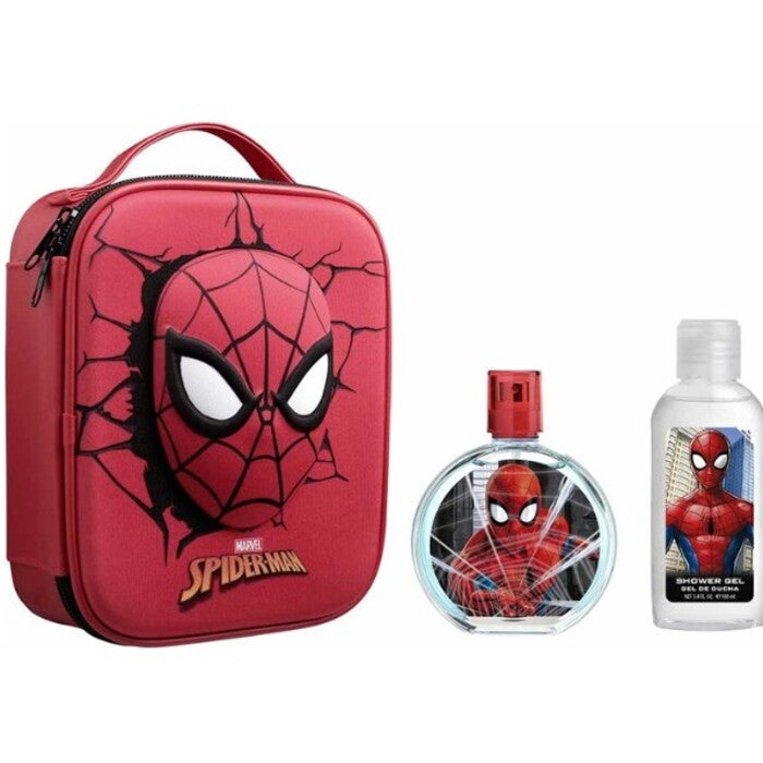 FRAGRANCES FOR CHILDREN Spiderman dovanų rinkinys EDT 100 ml, dušo gelis 100 ml ir Kuprinė