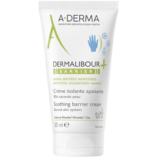 A-Derma Dermalibour+ Barrier Soothing Cream - Raminamasis apsauginis kremas