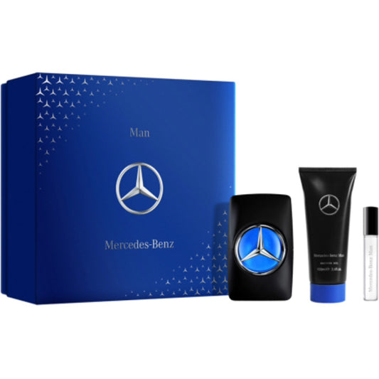 Mercedes Benz MAN dovanų rinkinys EDT 100 ml, mini EDT 10 ml ir dušo gelis 100 ml