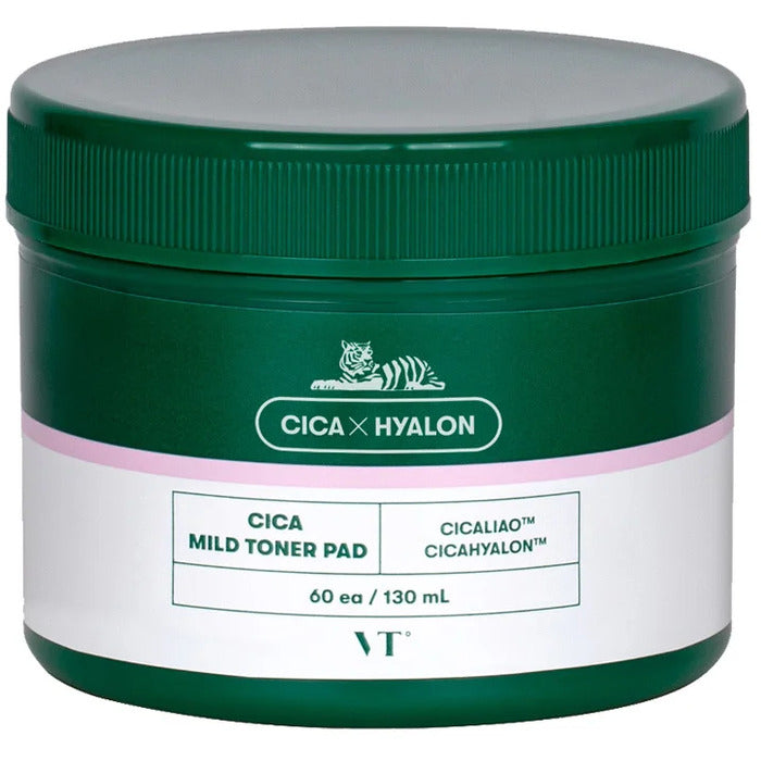 „VT Cosmetics Cica Mild Toner Pad“ (60 vnt.)
