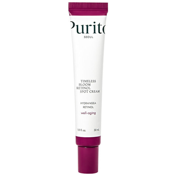 „Purito Timeless Bloom“ retinolio spuogų kremas – vietinio poveikio kremas nuo senėjimo