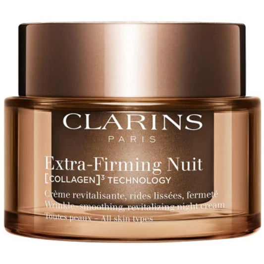 „Clarins“ ypač stangrinamasis naktinis kremas su kolageno technologija
