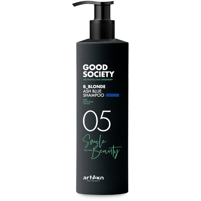Artègo Good Society 05 B_Blonde šampūnas - šampūnas neutralizuojantiems oranžinius-geltonus atspalvius 1000 ml