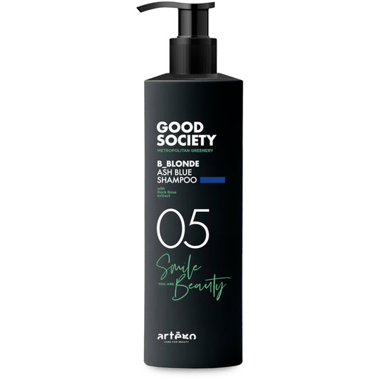 Artègo Good Society 05 B_Blonde šampūnas - šampūnas neutralizuojantiems oranžinius-geltonus atspalvius 1000 ml