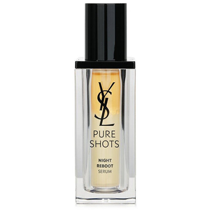„Yves Saint Laurent Pure Shots Night Reboot Serum“ – naktinis serumas pavargusiai odai.