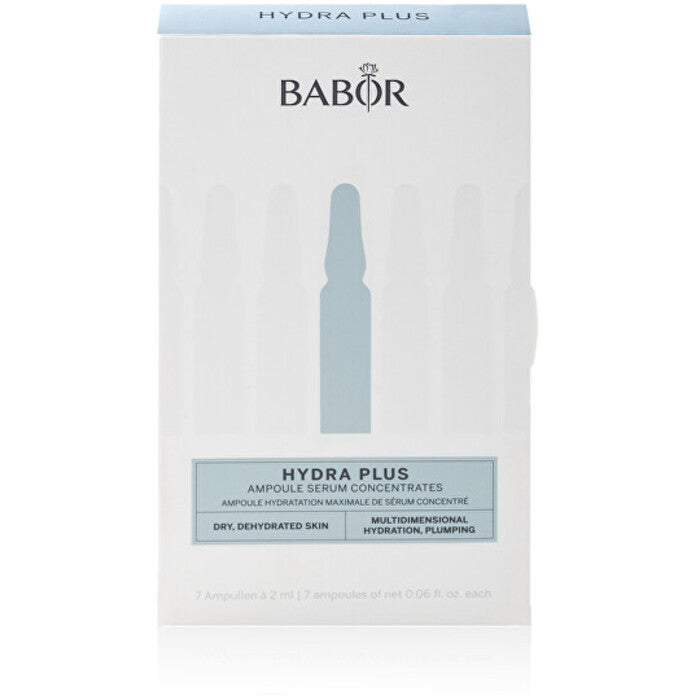 Babor Hydratin Hydra Plus ampulių koncentratai (7 x 2 ml) – drėkinamosios veido ampulės