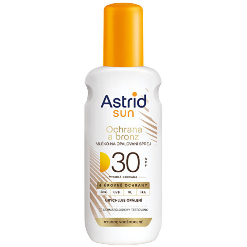 Astrid Bronz SPF 30 - purškiamas įdegio losjonas