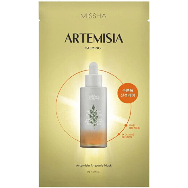 „Missha Artemisia Ampoule Mask“ – raminanti lakštinė kaukė su pelynu